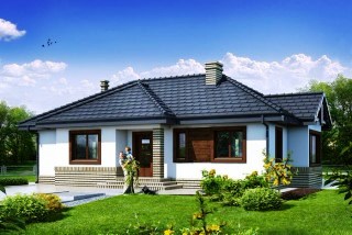 Одноэтажный дом 127 кв.м
