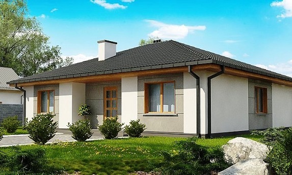 Одноэтажный дом 134 кв.м