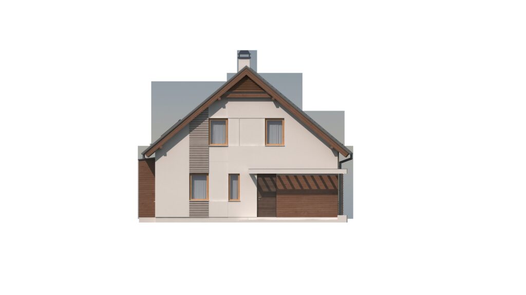 Дом с мансардой 158 кв.м