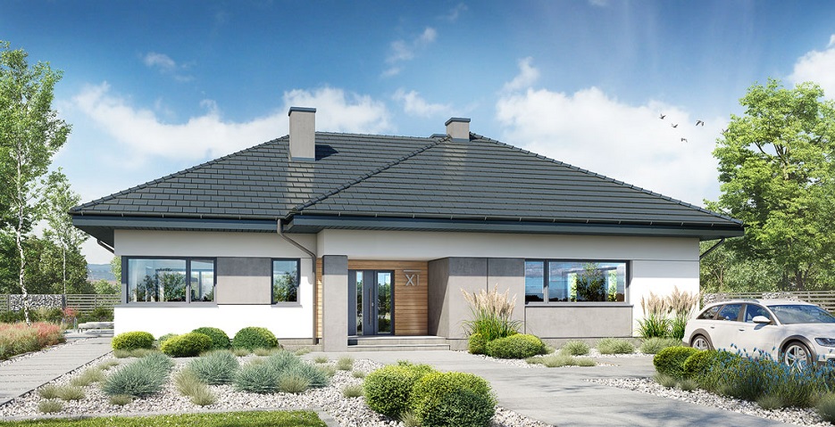 Одноэтажный дом 165 кв.м