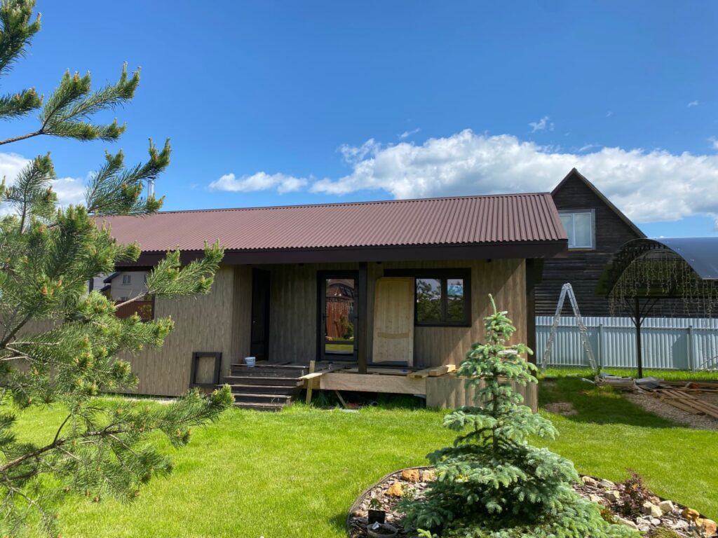 Дом из СИП-панелей